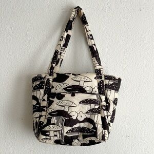 BAGGU Mushroom Puffy Tote - Discontinued Print